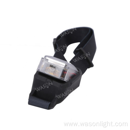 2023 New Rubber Casing Super Bright Motion Sensor Head Lamp Flashlight Waterproof LED Headlight With SMD Flood Light